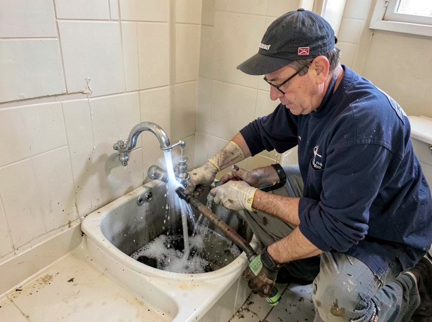 Clogged Bathroom Drain Cleaning Near Me in Texas